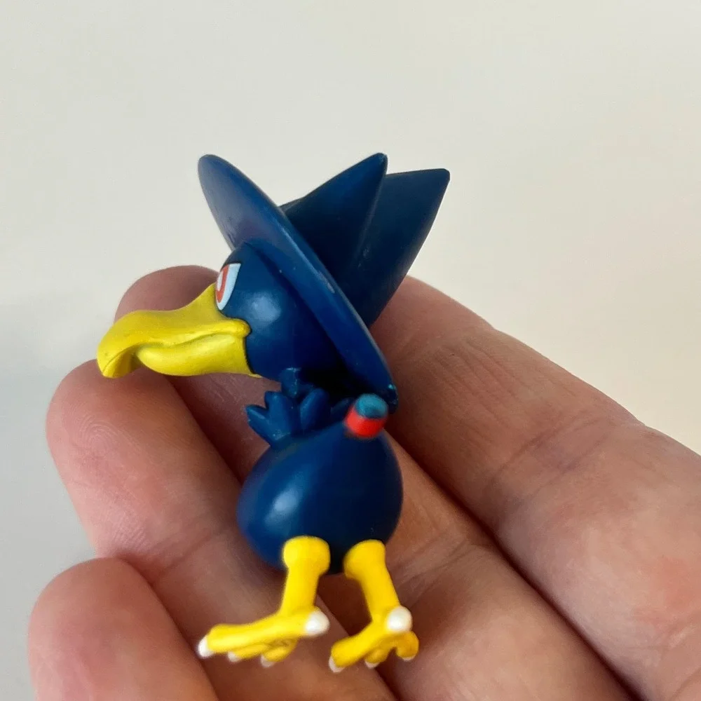 Pokemon Battle‎ Figure Lot 7 Jazwares Pikachu Eevee Squirtle Murkrow Miniatures